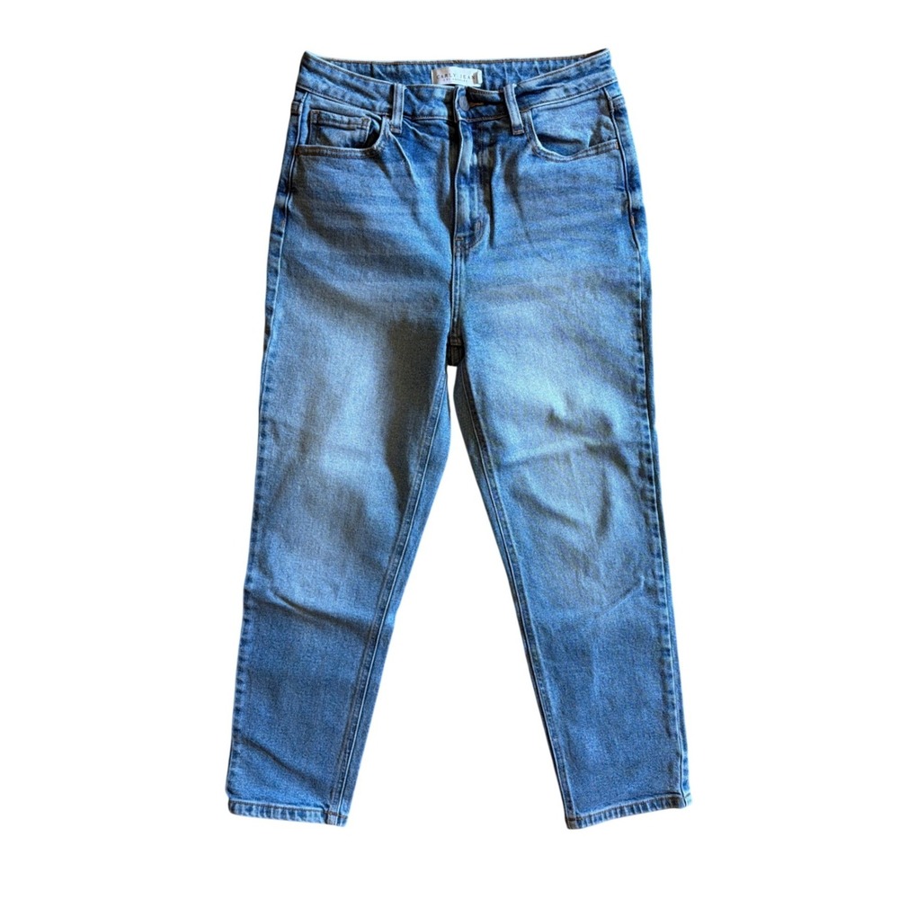 Carly Jean Los Angeles High Rise Straight Leg Jeans Medium Wash Size 7 WV77142S
